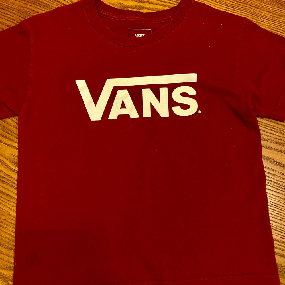 VANS Boys Logo Shirt